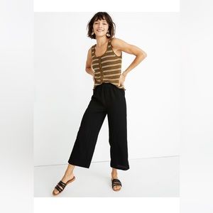 Madewell Texture & Thread Pull-On Pants size small black pants